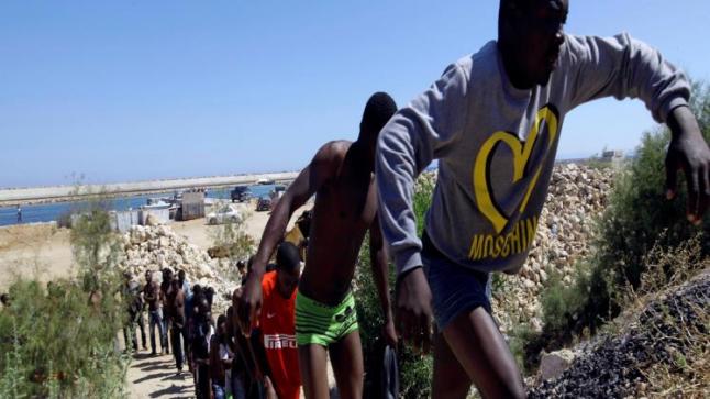 فقدان عشرات المهاجرين الغير شرعيين في مياه المتوسط قبالة السواحل الليبية