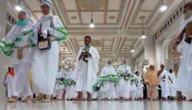 أكثر من نصف مليون حاج ويصلوا إلى المملكة العربية السعودية حتى الآن لأداء مناسك الحج
