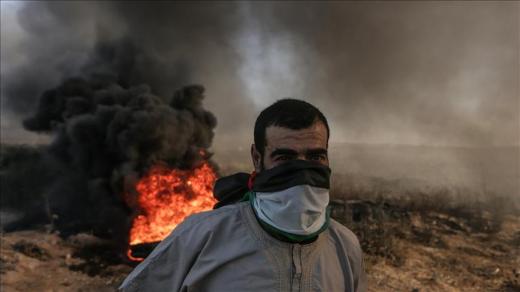 إصابة فلسطينيين بالرصاص الحي في مواجهات مع جنود الإحتلال بمدينة قلقيلية