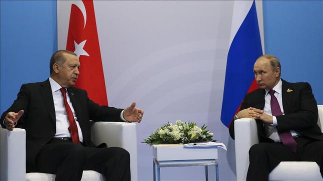 أردوغان يلتقي بالرئيس الروسي على هامش اجتماعات قمة مجموعة العشرين في هامبورج