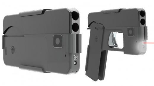 تحذيرات من مسدس آيفون وذلك بعد أثارة الذعر لقوات الشرطة الأوروبية