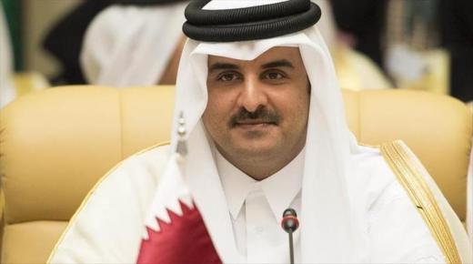 وفد من قوات البنيان المرصوص التابعة لحكومة الوفاق الليبية يلتقي بالأمير القطري في الدوحة