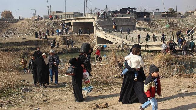 القوات العراقية تعثر على جثث مدنيين تم إعدامهم على أيدي تنظيم الدولة غربي الموصل