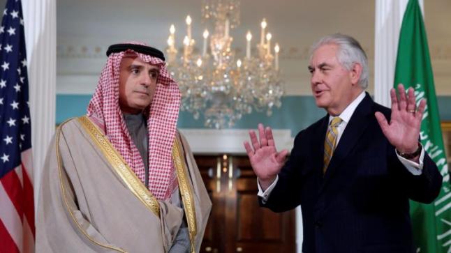 الخارجية الأمريكية تتحث عن انفراجة في الأزمة الخليجية عقب لقاءها بوزير الخارجية السعودي