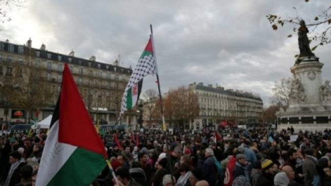 مدن فرنسية تشهد تظاهرات لمئات الأشخاص للتعبير عن رفضهم لزيارة نتنياهو إلى باريس