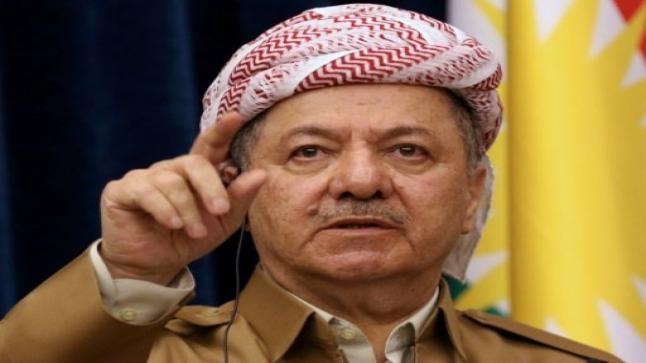 البرزاني يطالب وزير الخارجية الأمريكي بضمانات لتأجيل استفتاء انفصال إقليم كردستان العراق