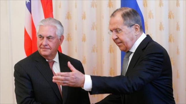 وزيري الخارجية الروسي والأمريكي يتناولان الازمة الخليجية خلال اتصالهما الهاتفي ويدعوان للحوار