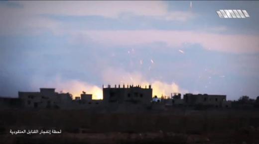 غارات جوية على حي سكني غرب مدينة بنغازي الليبية