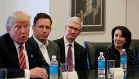 قرار ترامب وأثره على الاقتصاد الامريكي والعديد من الشركات ابرزهم آبل وفيسبوك