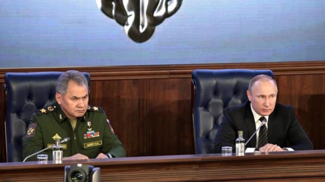 وزير الدفاع الروسي يعلن قتل 35 ألف مقاتل من المعارضة السورية