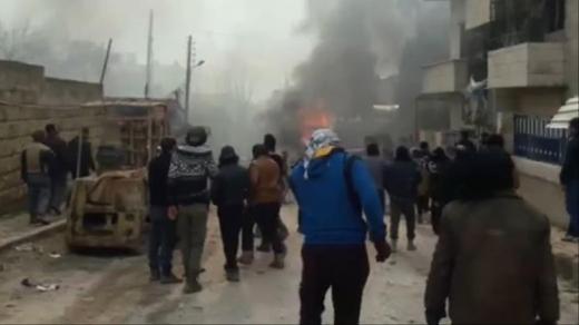 مدينة إعزاز السورية تشهد انفجارا دمويا