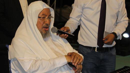 حزب المؤتمر الشعبي السوداني يستنكر إدراج الشيخ يوسف القرضاوي وحركة حماس على قوائم الإرهاب