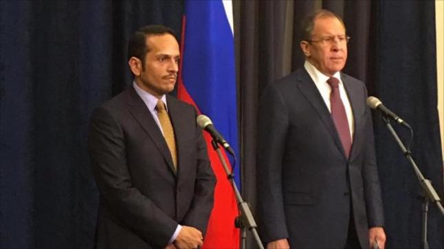 قطر عن فتح عاصمتها الدوحة لعقد مفاوضات بين الأطراف السورية بقيادة روسية