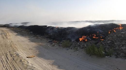 حقيقة حريق الدمام ومساعدة أمانة الشارقة للدفاع المدني