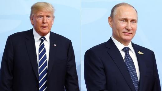 قمة مجموعة العشرين في هامبورج الألمانية تجمع دونالد ترامب وفلاديمير بوتين في اجتماع مغلق