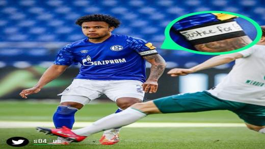 ‏جادون سانشو وويستون مكيني وماركوس تورام واشرف حكيمي تضامنوا مع جورج فلويد بطريقتهم الخاصه