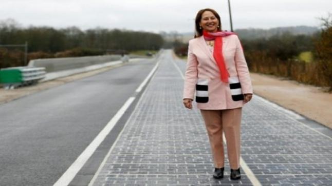فرنسا: إنتاج الطاقة الشمسية من الطريق