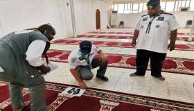 “السعودية” جهود كبير من الفرق الكشفية داخل تنظيم المصلين