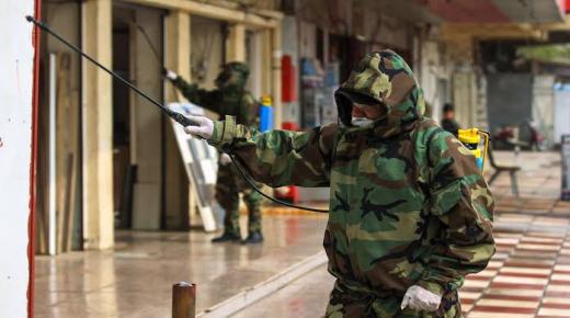 إصابة 105 من منتسبي الدفاع المدني و الضباط بفيروس كورونا في العراق