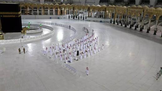 إقامة الحج بأعداد قليلة لحجاج داخل السعودية