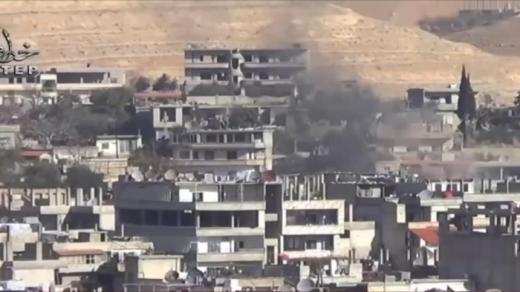 وادي بردى يحترق بنابالم النظام السوري، وقصف روسي لحلب وإدلب