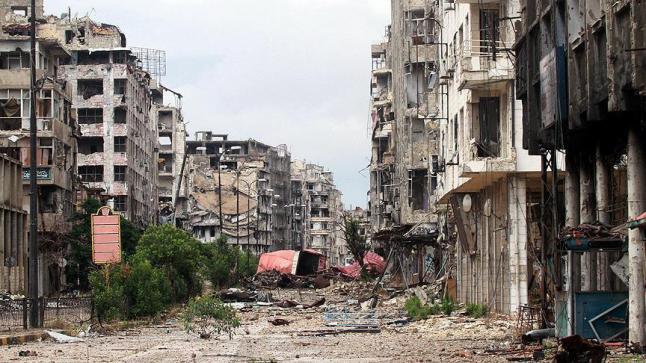 عمليات نهب وسرقة لبيوت حلب الخاوية من سكانها على أيدي قوات الأسد